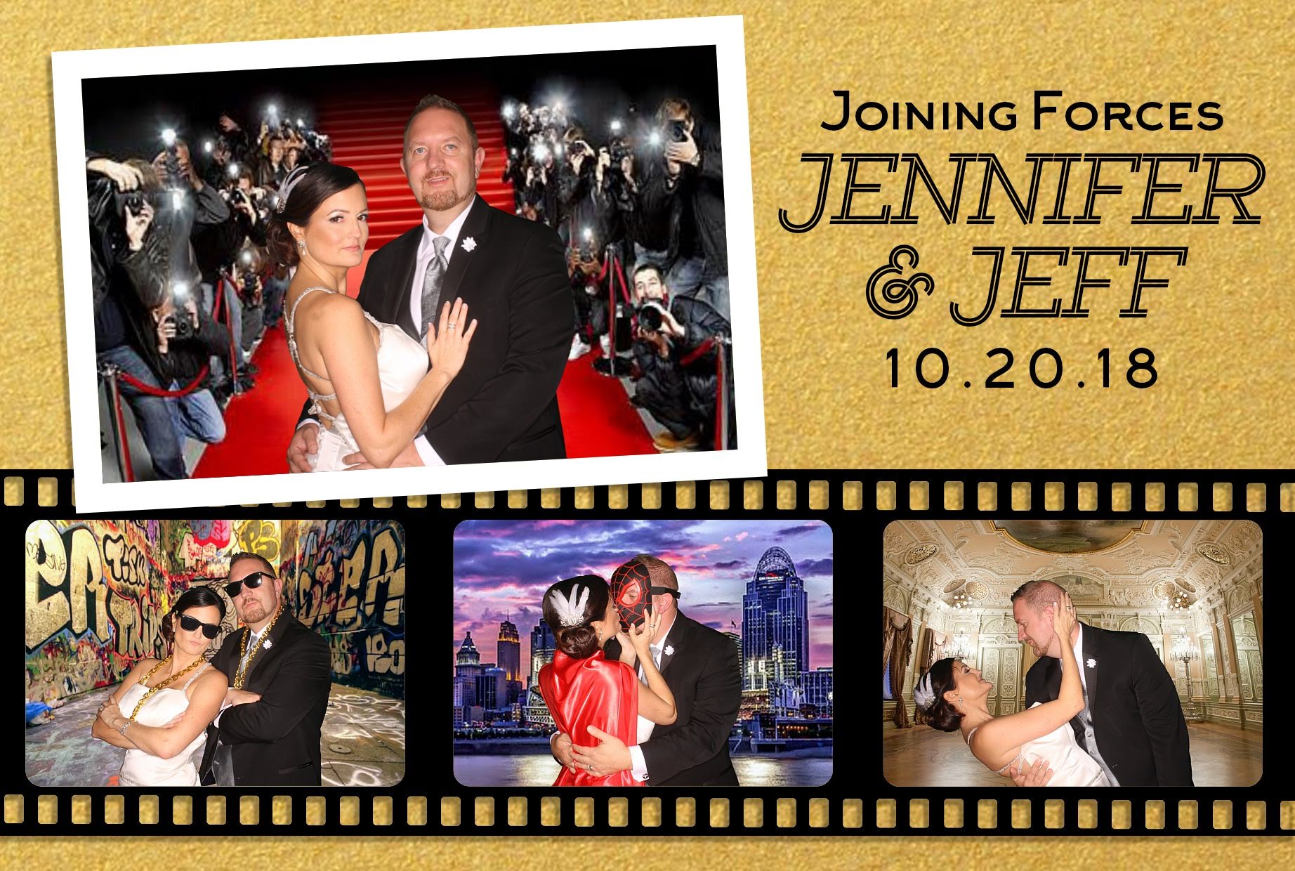 Jenn and Jeff | View more photos from the event at gallery.photoboothcincy.com/u/PhotoBoothCincy/Jenn-and-Jeff